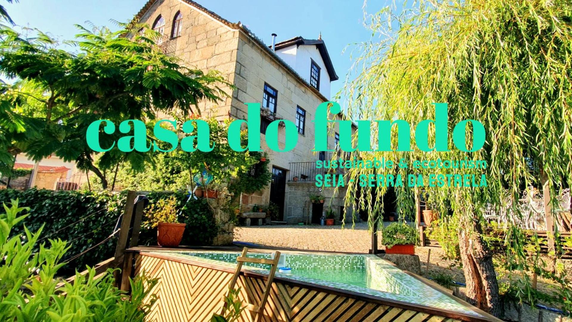 Casa Do Fundo - Sustainable & Ecotourism Guest House Seia Exterior photo